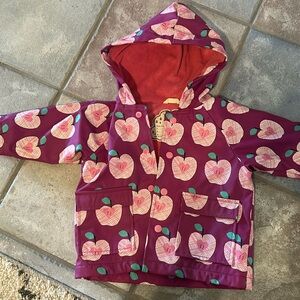 Like new Hatley infant rain jacket